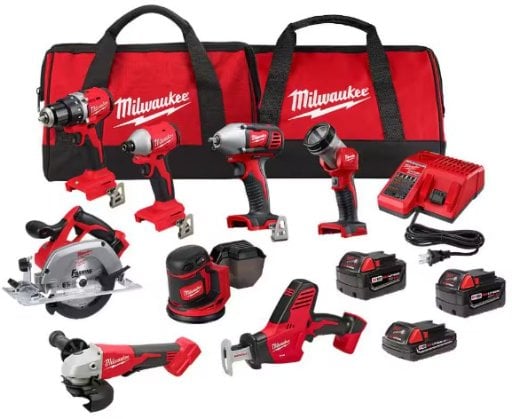 Home Depot Daily Pick: Milwaukee M18 18V Lithium-Ion Cordless Com