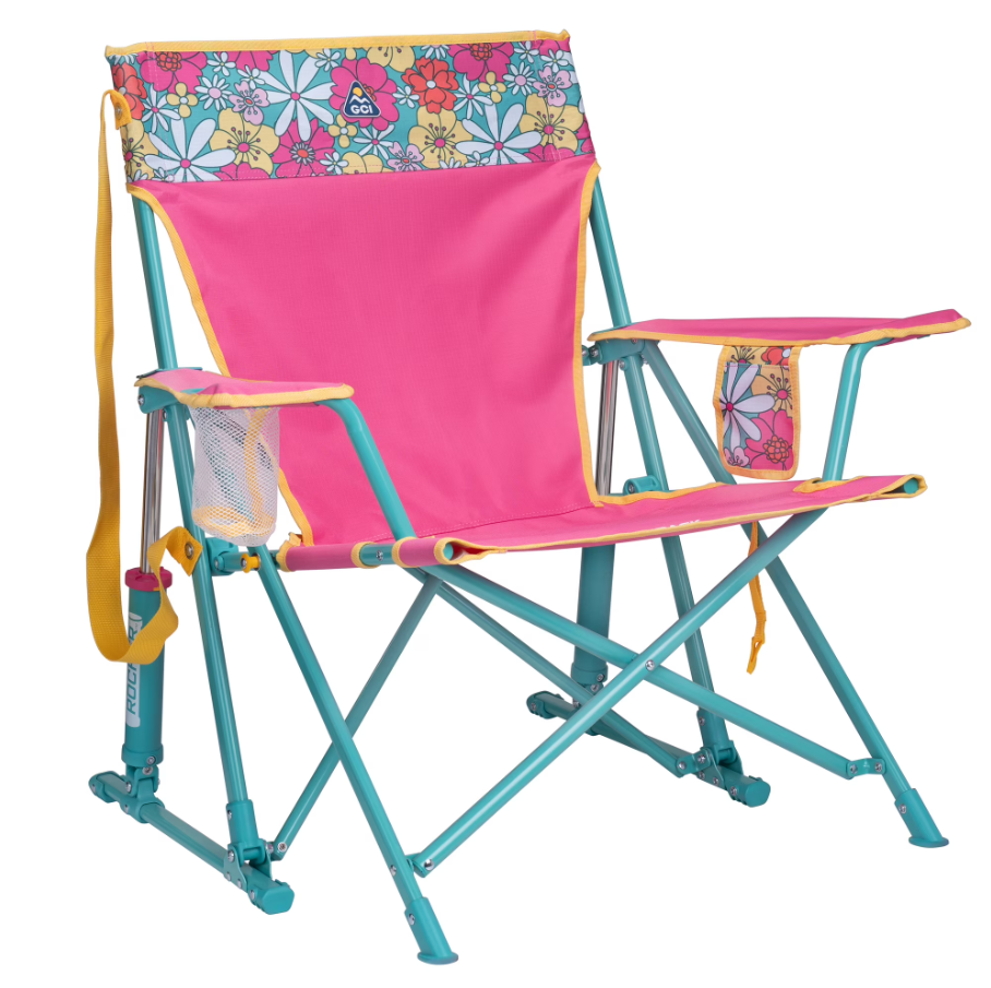 Outdoor Kickback Rocker Foldable Rocking Camp Chair Deal at Walmart: Save $14