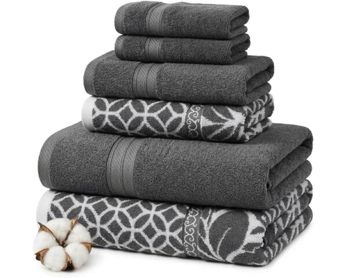 6 Piece Bath Towel Set Deal