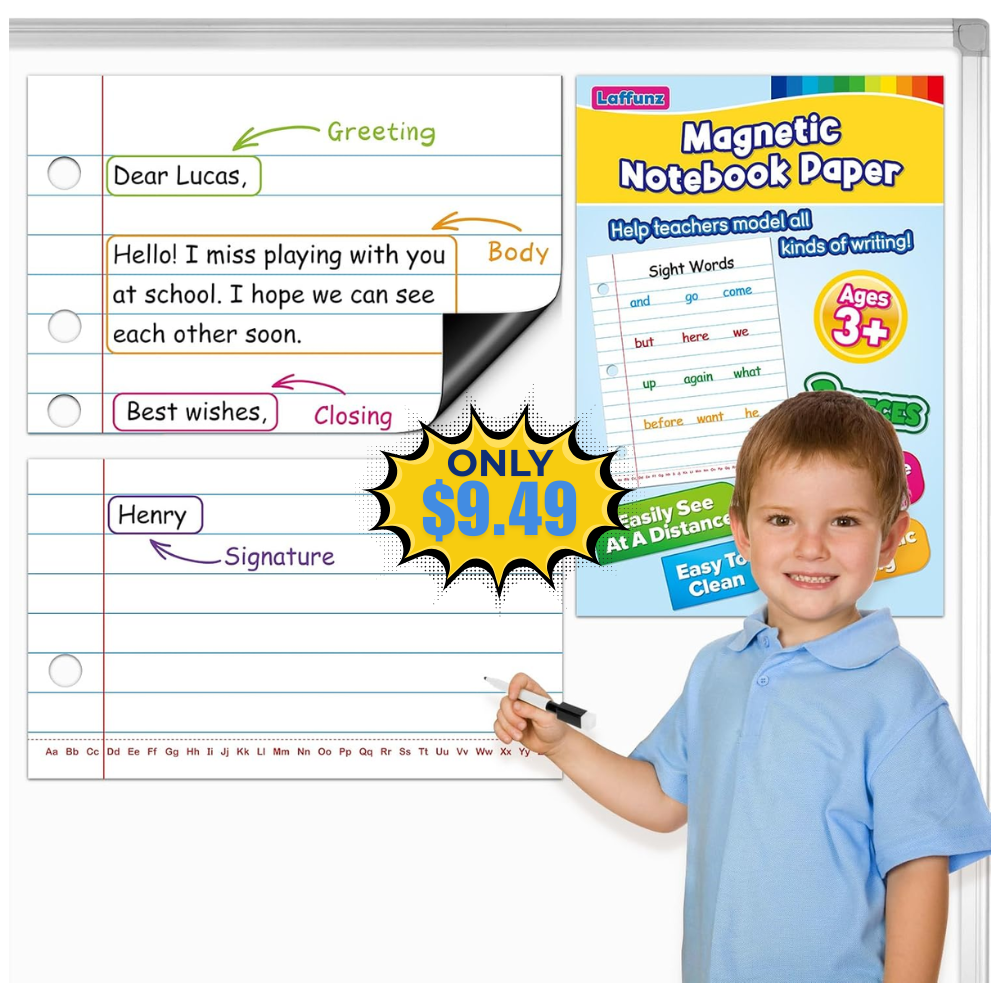 Dry Erase Reusable Whiteboard Notebook Deal: Save with Promo Code