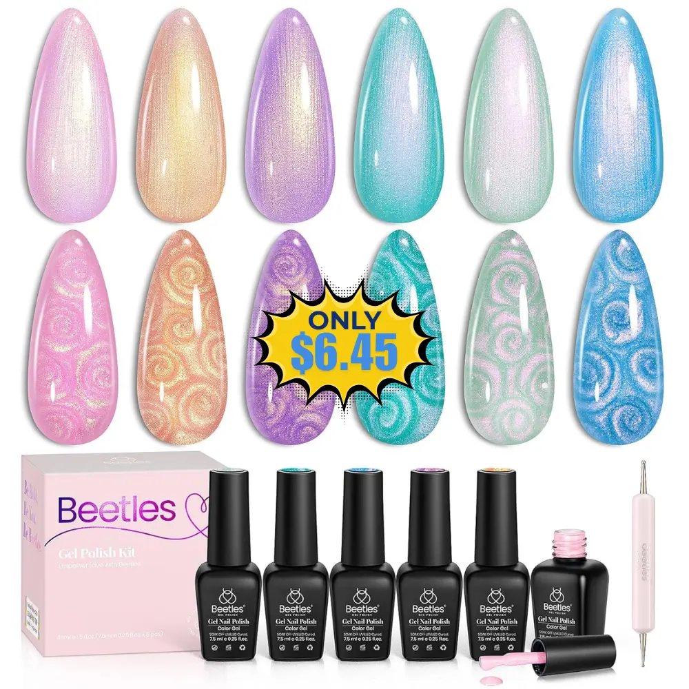 Beetles Pearl Gel Polish 6 Colors Deal: Save 5%