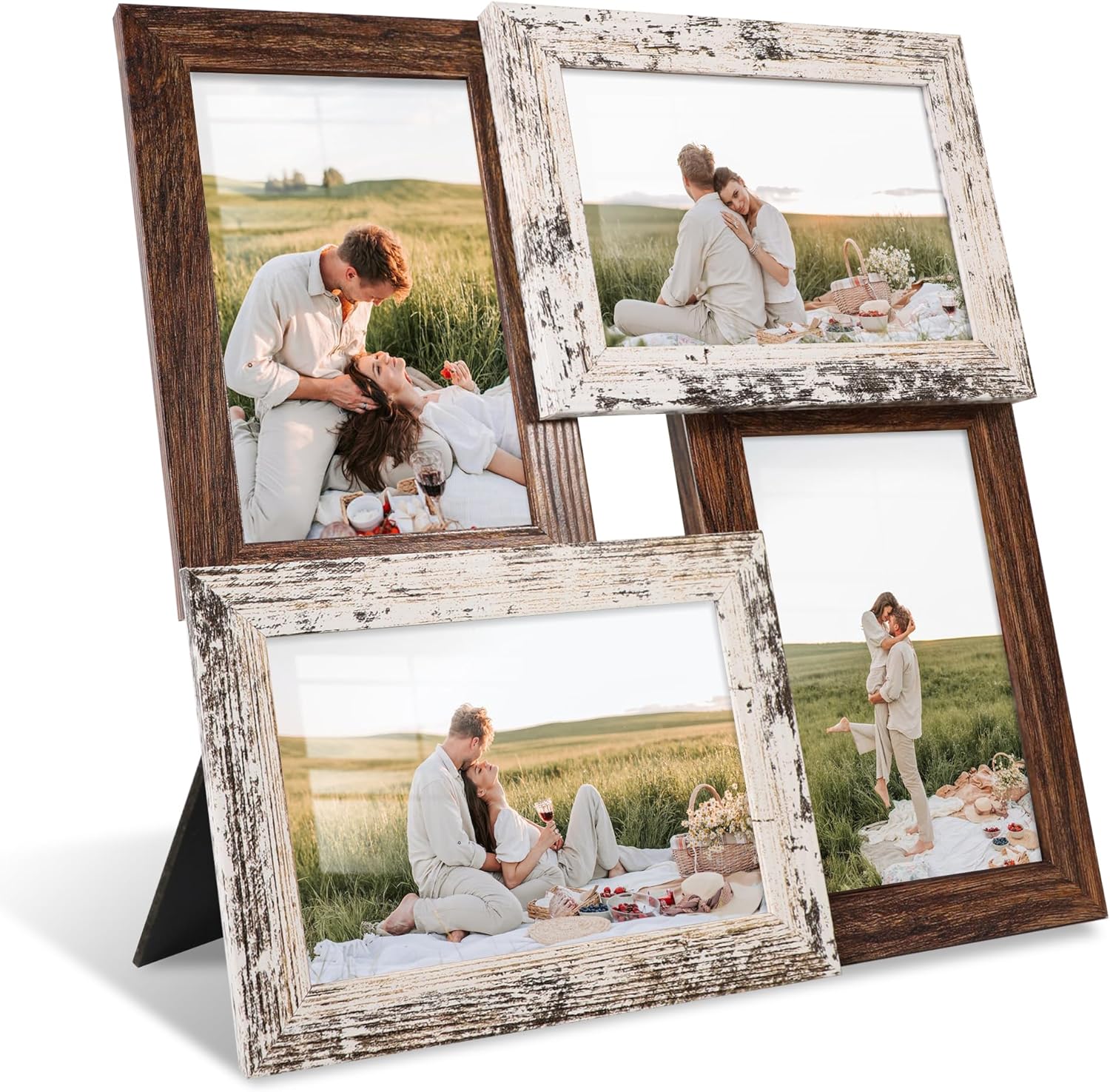 YESKAY 4×6 Collage Picture Frames, Multi Family Photo Frame with