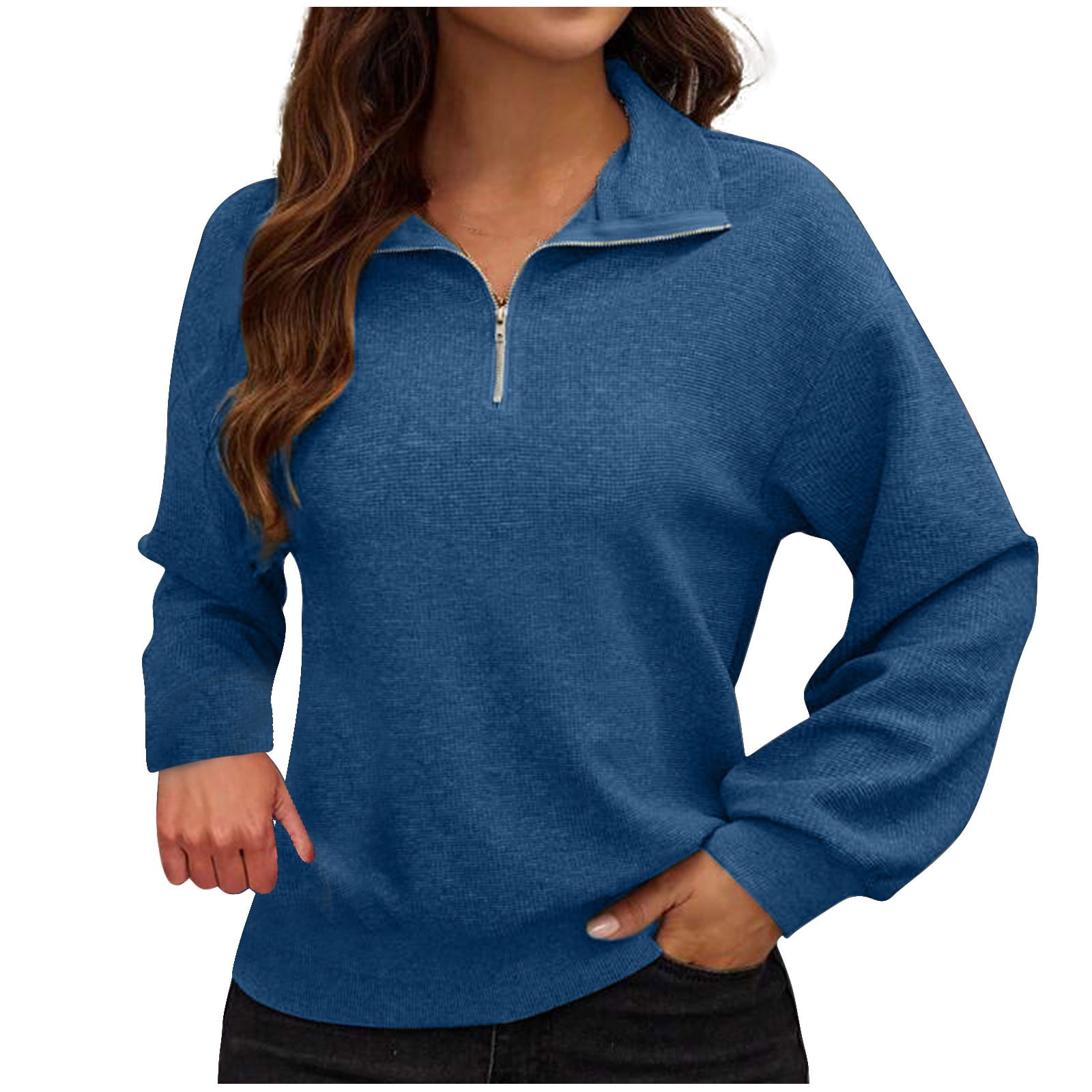 Levi’s Women’s Gemma Quarter-Zip Sweatshirt Deal at Macy’s