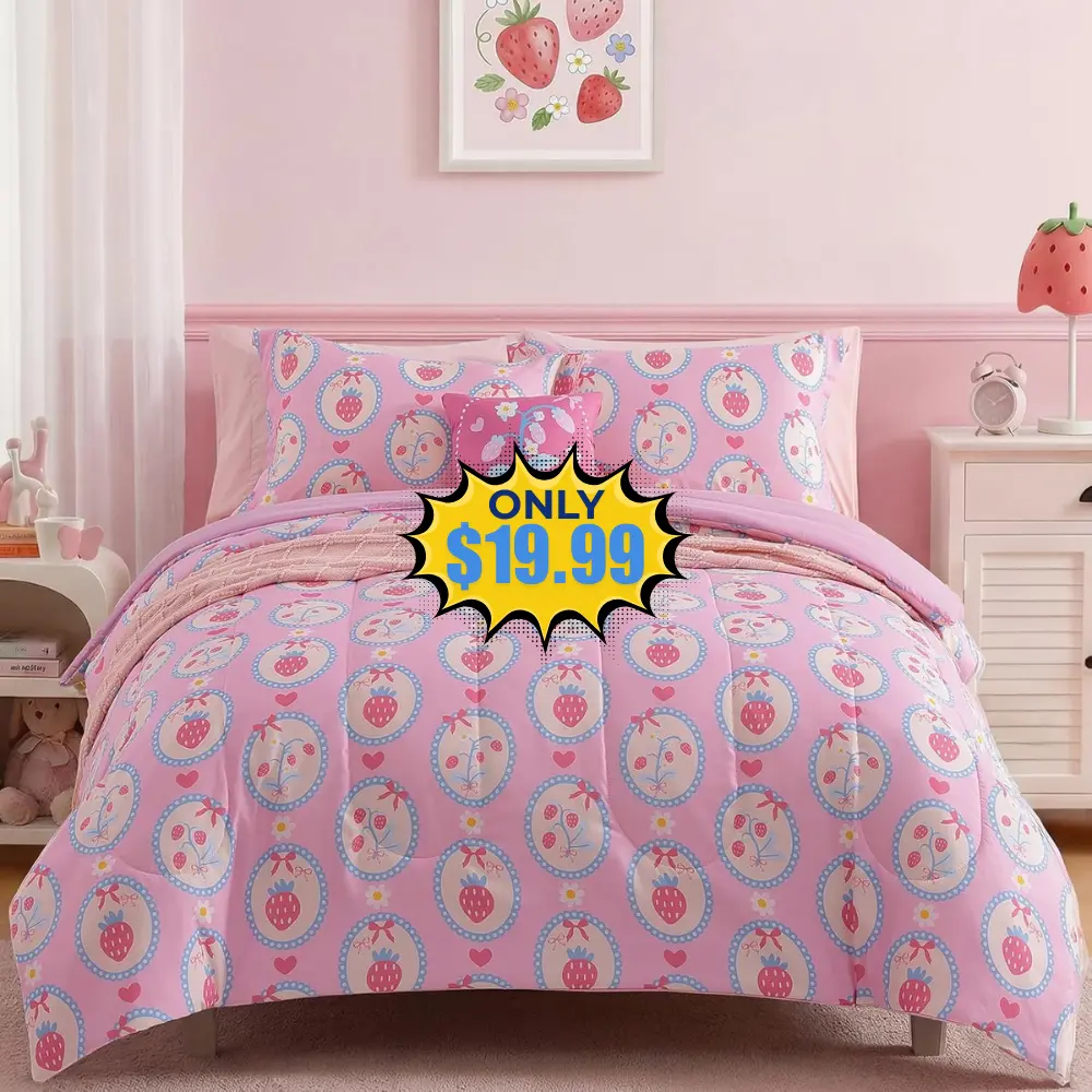 Wink Deer Full Size Comforter Set Deal: Save 50%