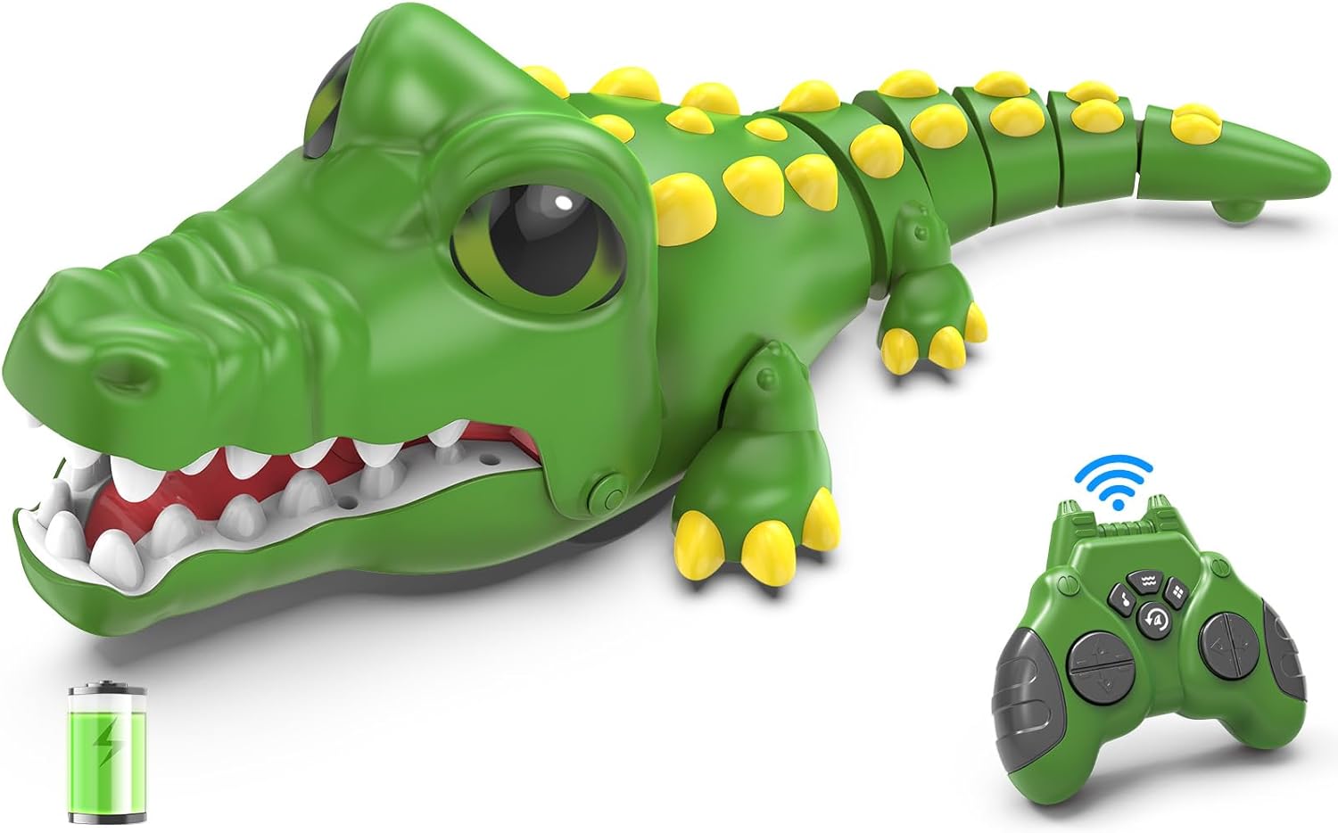 [2026 NEW] Remote Control Crocodile Robot Car | Rechargeable deal at Amazon