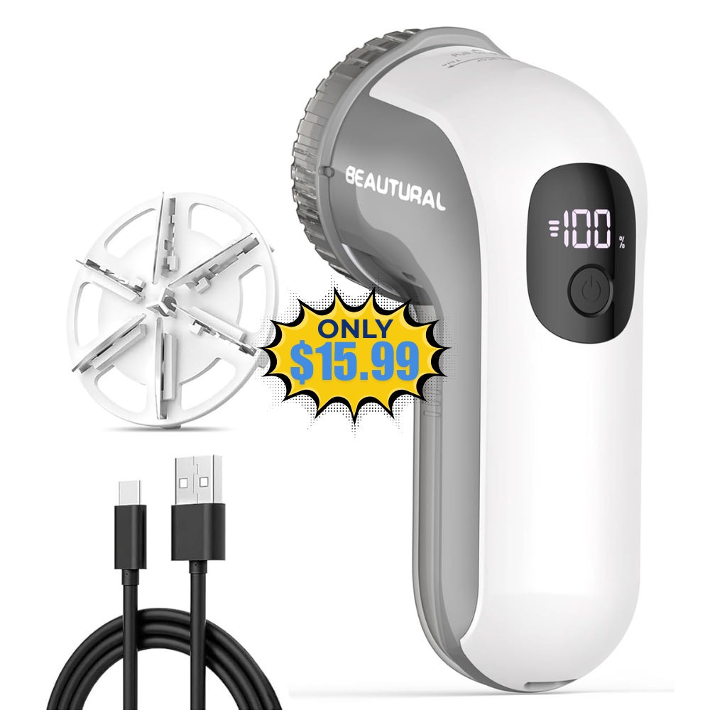 BEAUTURAL Fabric Shaver Deal: Save 20%
