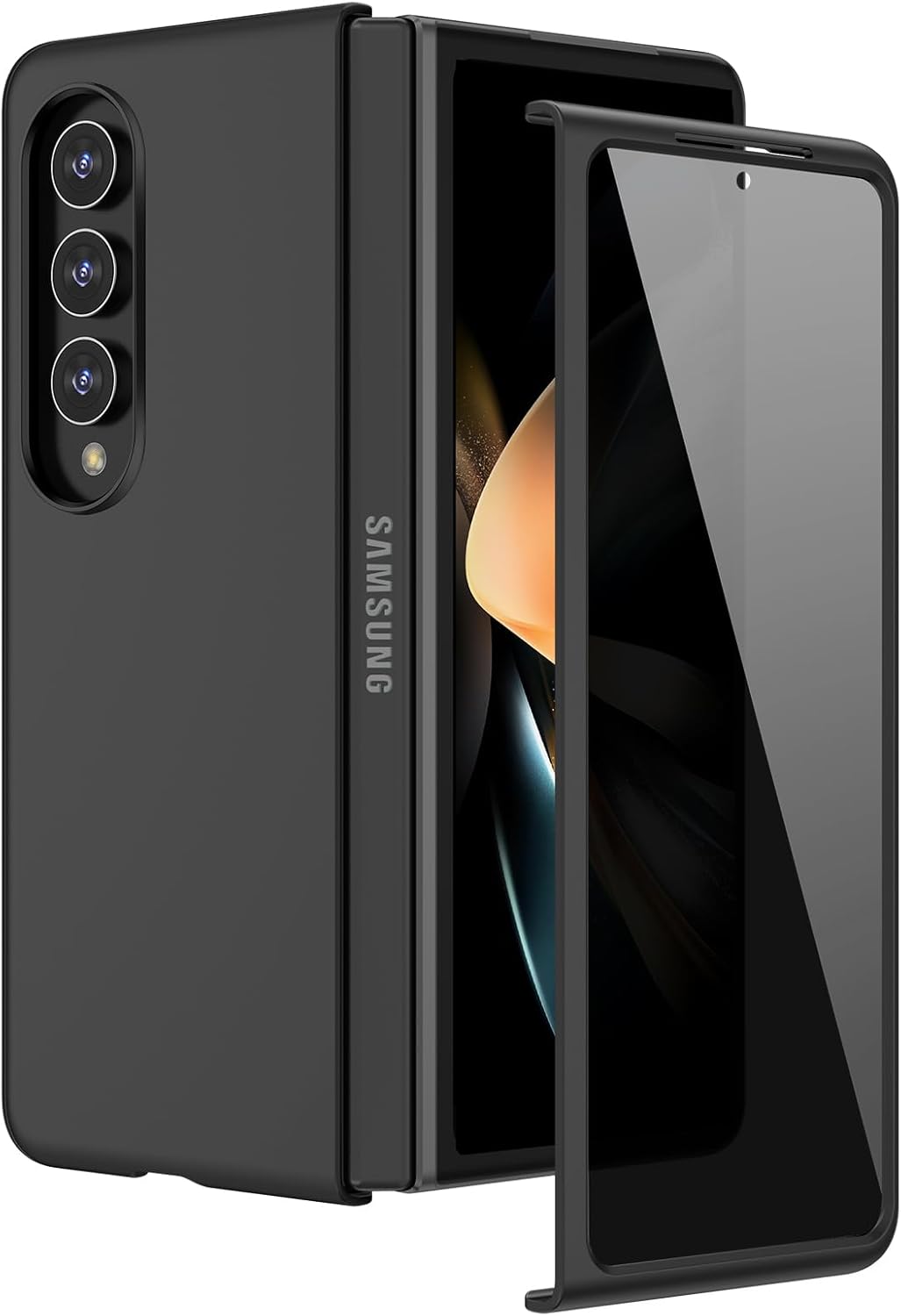 Ruky for Samsung Z Fold 4 Case, Full Body Cover with Built-i deal at Amazon