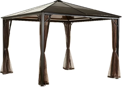 Lowe's Patio & Garden Pick: Sojag 10-ft x 10-ft Sumatra Dark deal at Lowe's