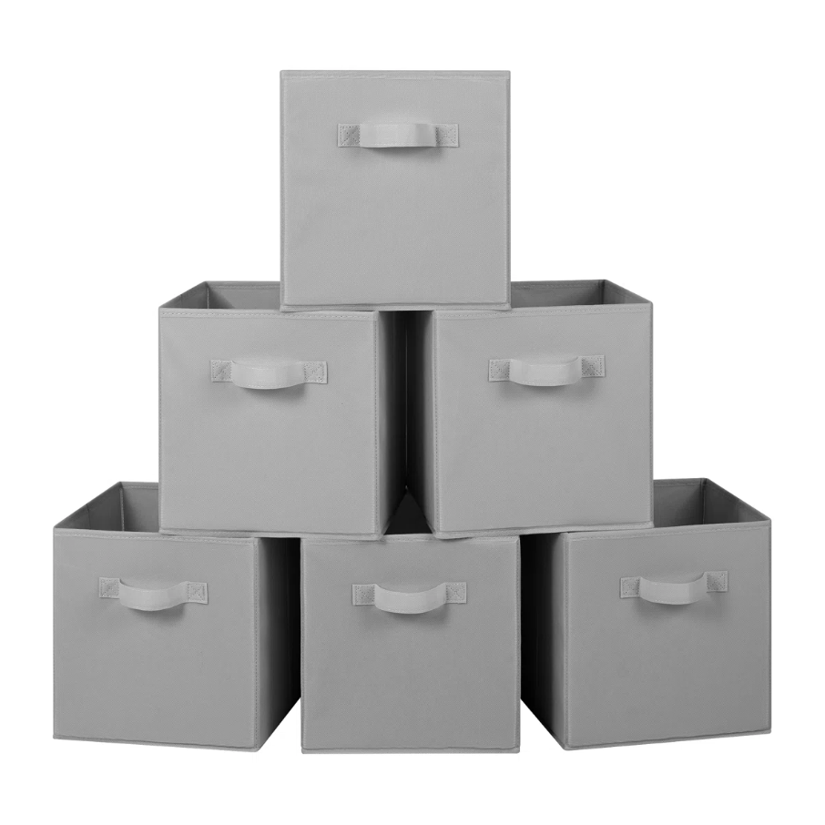 6 Pack Fabric Storage Cube Deal at Wayfair: Save $2