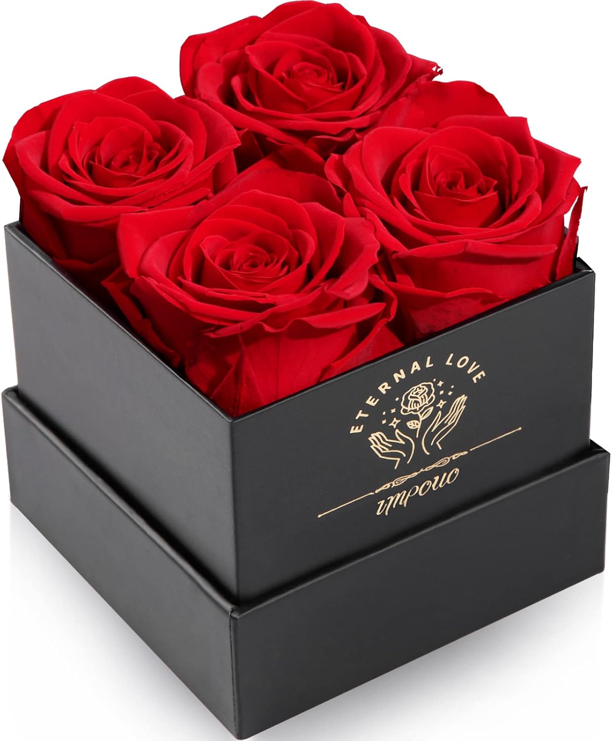 4 Preserved Roses in Box Only $12 on Amazon | Great Gift for Mom!