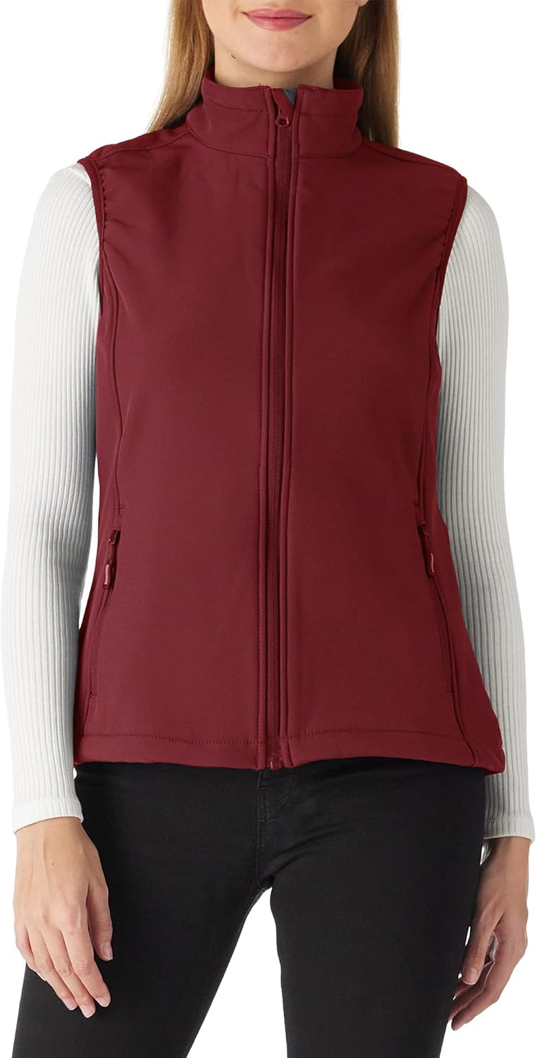 Outdoor Ventures Women's Lightweight Softshell Vest Windproo deal at Amazon