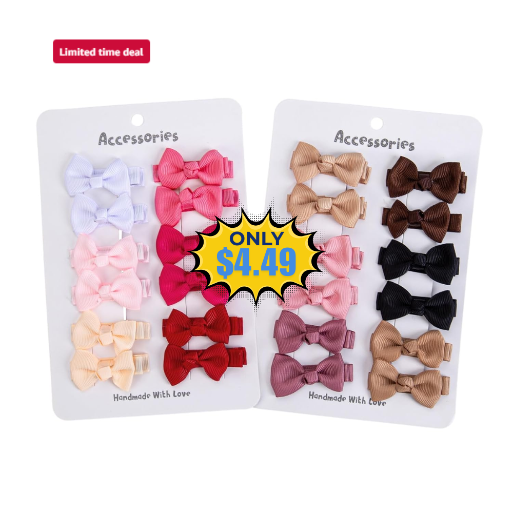 24 Pcs Baby Hair Clips Deal: Save 50%