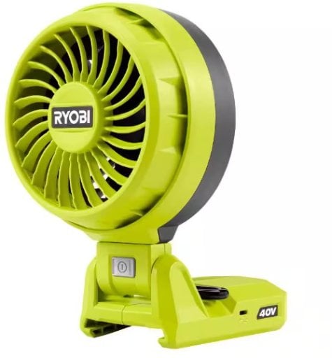Home Depot Daily Pick: Ryobi 40V Cordless Battery Topper Fan deal at Home Depot