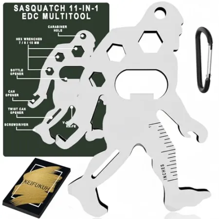 KEIFUKUH 11-in-1 Sasquatch EDC Multitool deal at Amazon