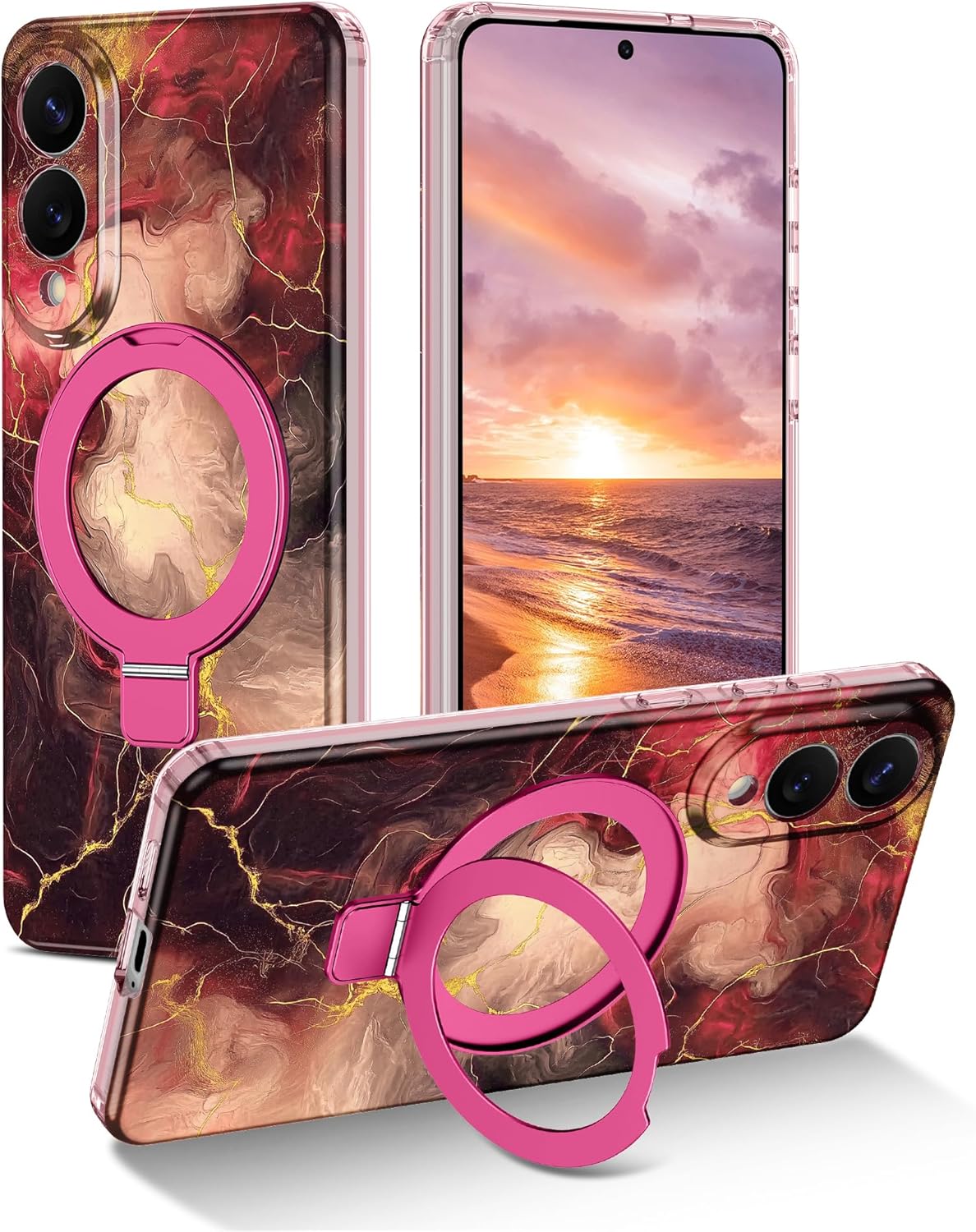 Shecaset Magnetic for Samsung Galaxy S25 Edge Case with Invi deal at Amazon