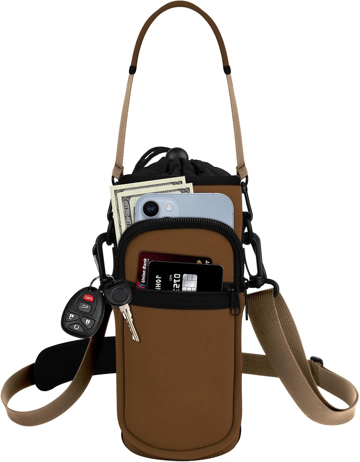 Bstge Water Bottle Holder with Strap, Water Bottle Carrier B deal at Amazon