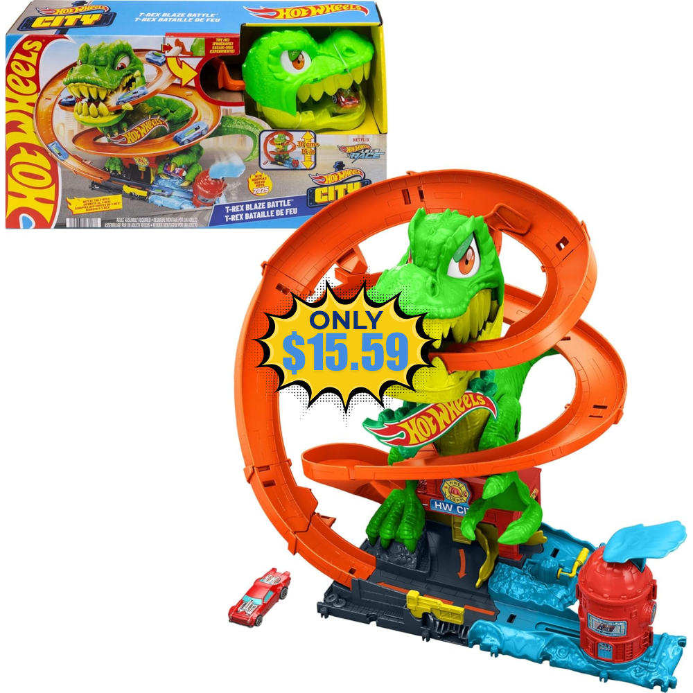 Hot Wheels Toy Car Track Set Deal: Save 52%
