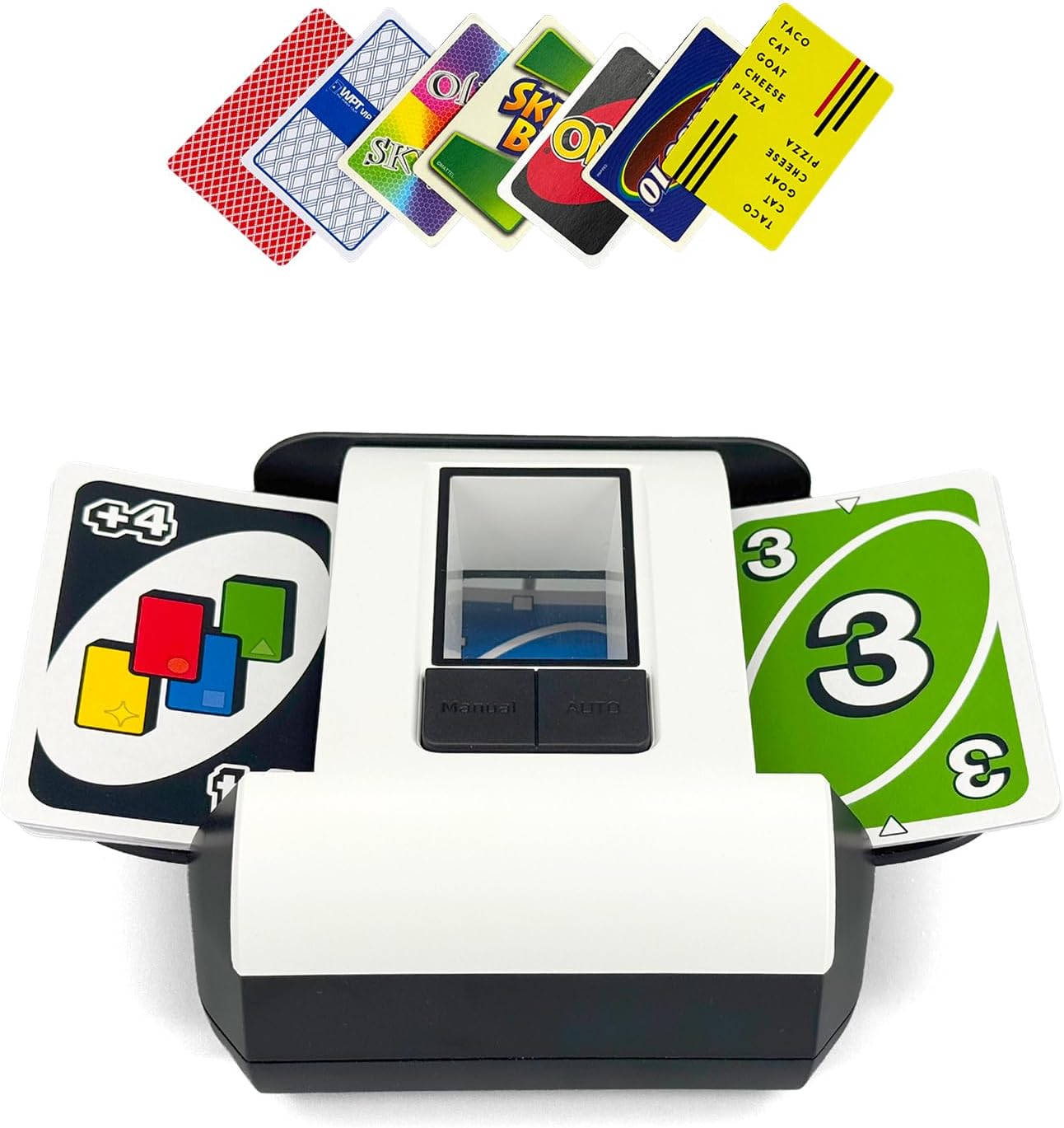Automatic Card Shuffler,2000mAh Rechargeable Battery,2 Deck, deal at Amazon