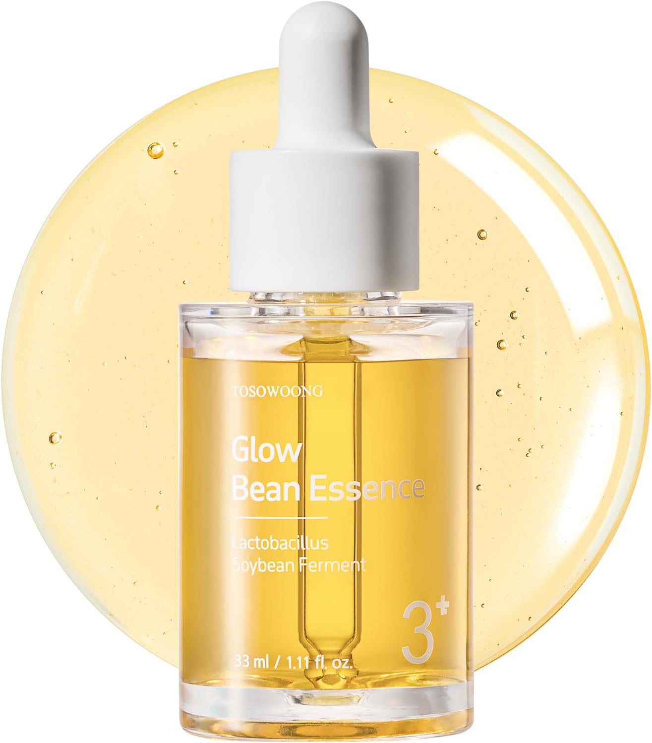 TOSOWOONG Glow Bean Essence, 31,025ppm Soybean Ferment Extra deal at Amazon