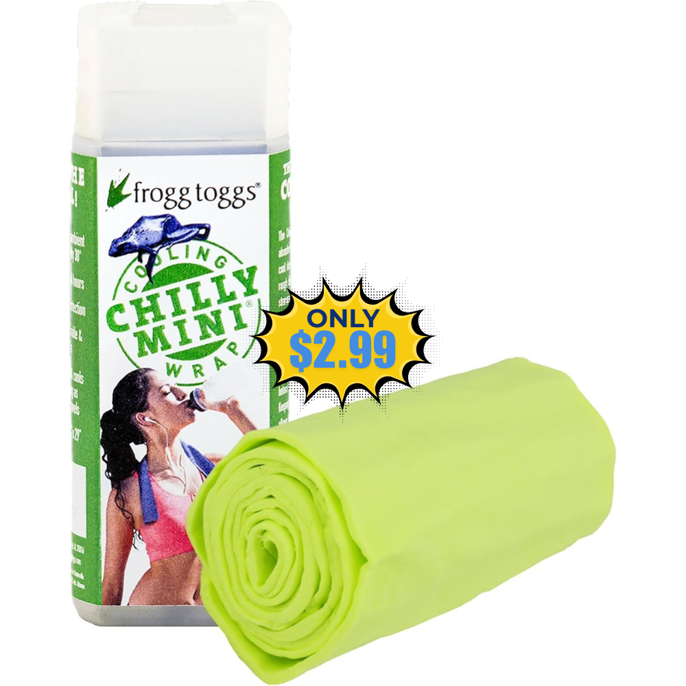 FROGG TOGGS Chilly Mini Cooling Neck Towel Deal: Save 47%