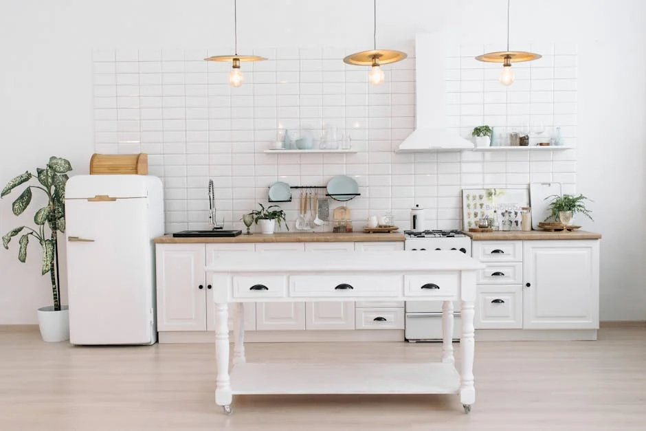 Homestyles Dolly Madison Off-White Kitchen Cart Only
