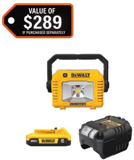 Home Depot Home Pick: Dewalt 20V MAX Compact Cordless Task L deal at Home Depot