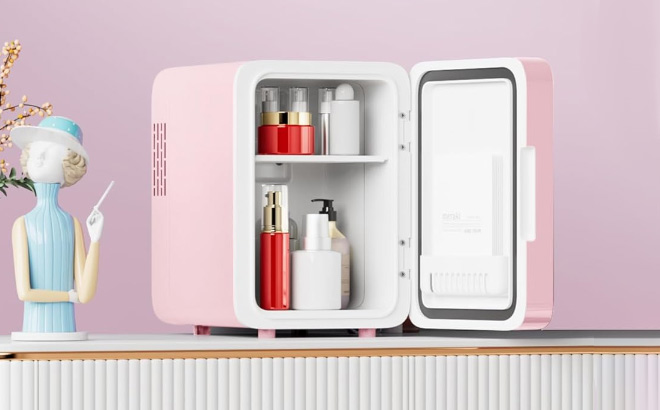 LED Skincare Fridge with Mirror deal at Amazon