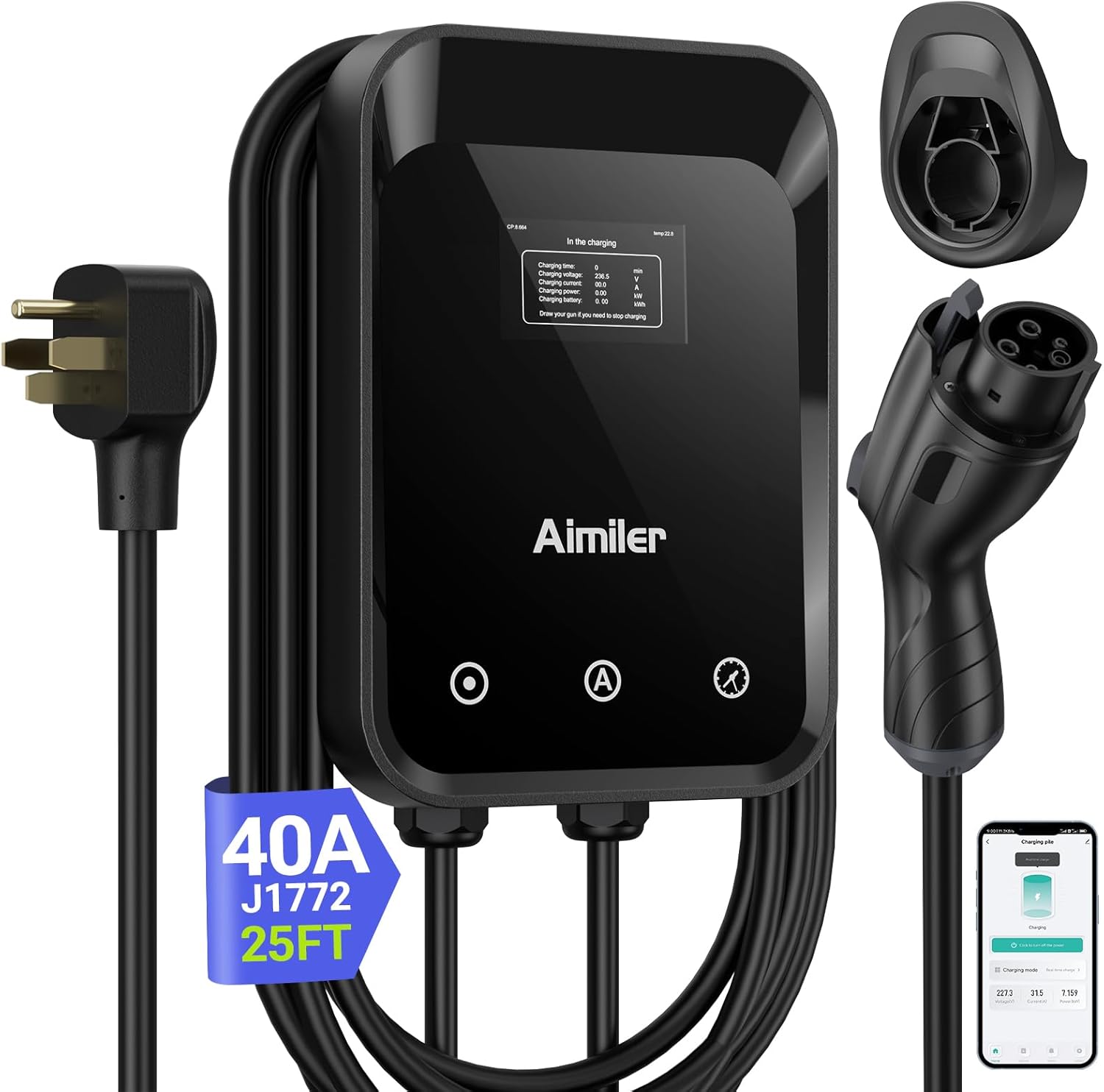 AIMILER Level 2 Electric Vehicle deal at Amazon