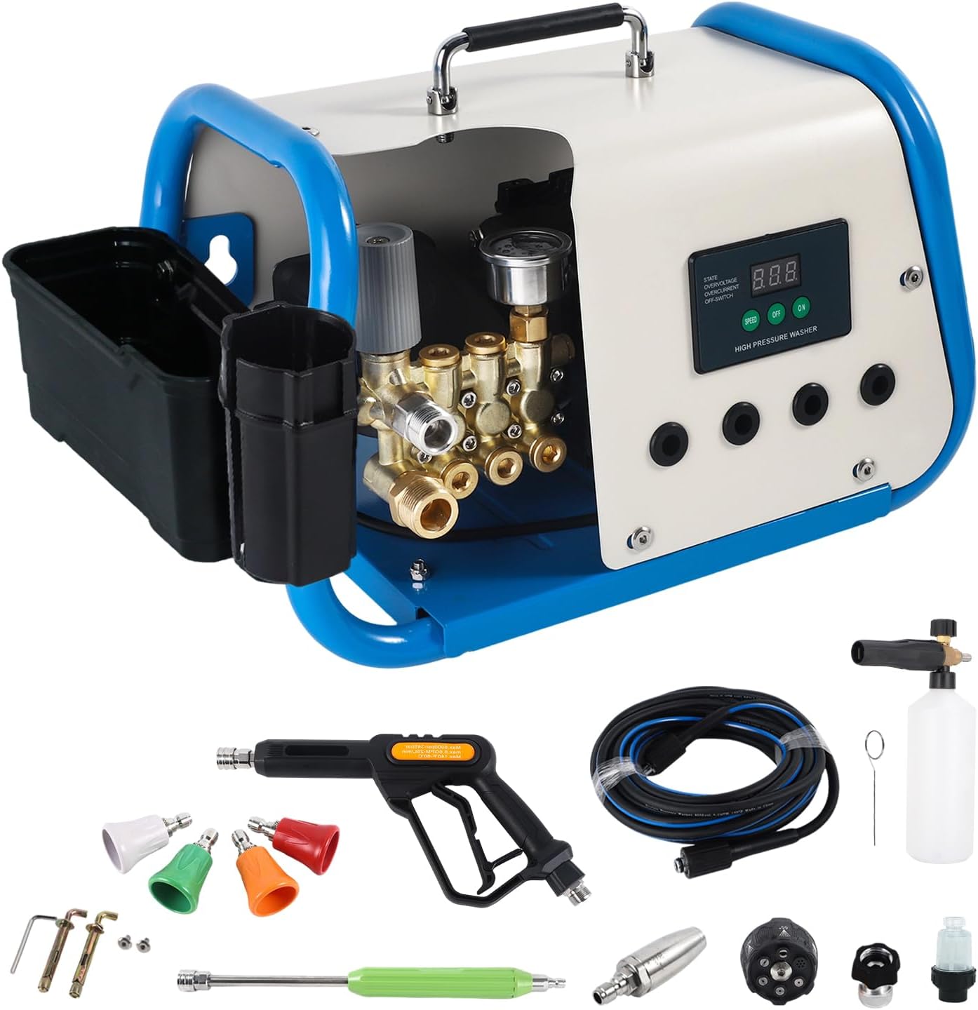 Yoking Pressure Washer, Max 150 bar, 12L/min, Power Washer f deal at Amazon