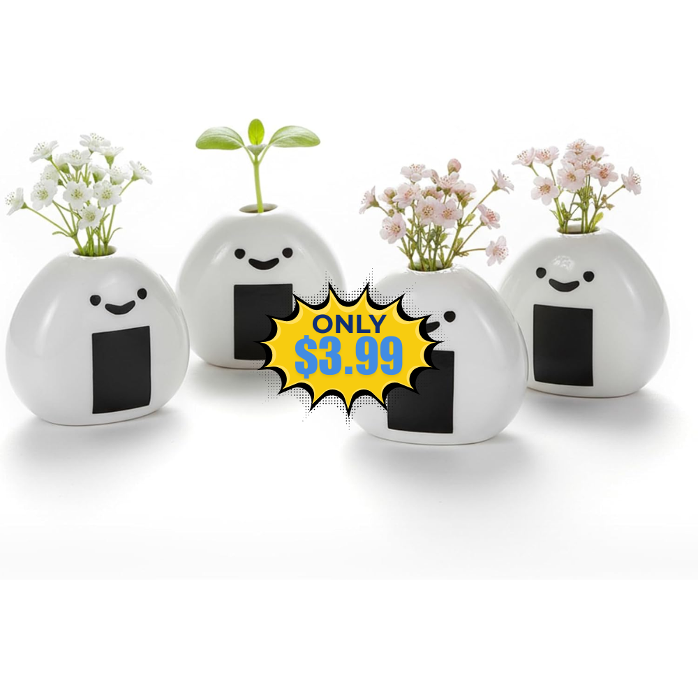 Ymapinc 4-Pack Mini Flower Vase Deal: Save 56%