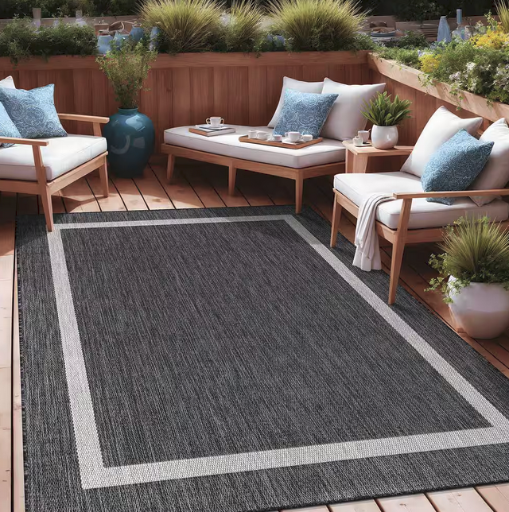 Home Depot Home Pick: ft. x 10 ft. Bordered Indoor/Outdoor A deal at Home Depot