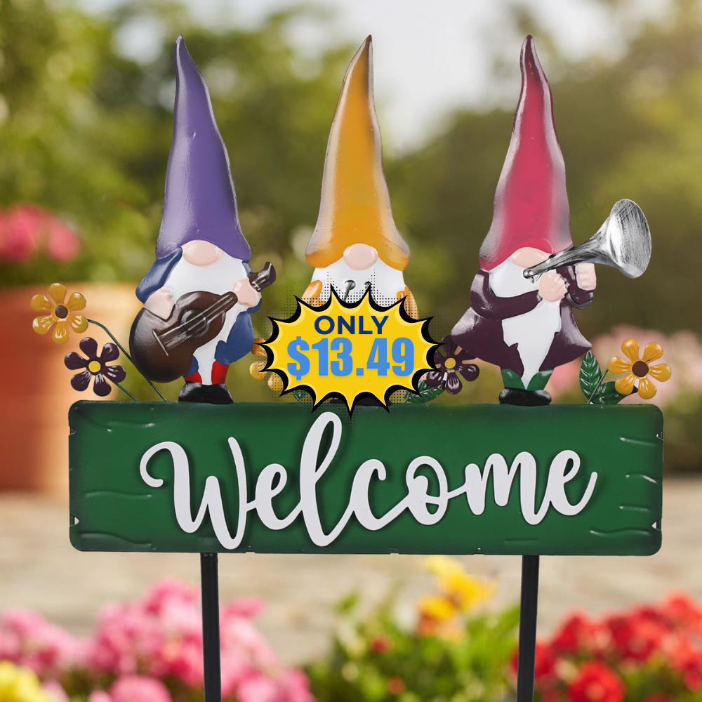 43.3inch Musical Gnome Decorative Garden Sale: Save 10%