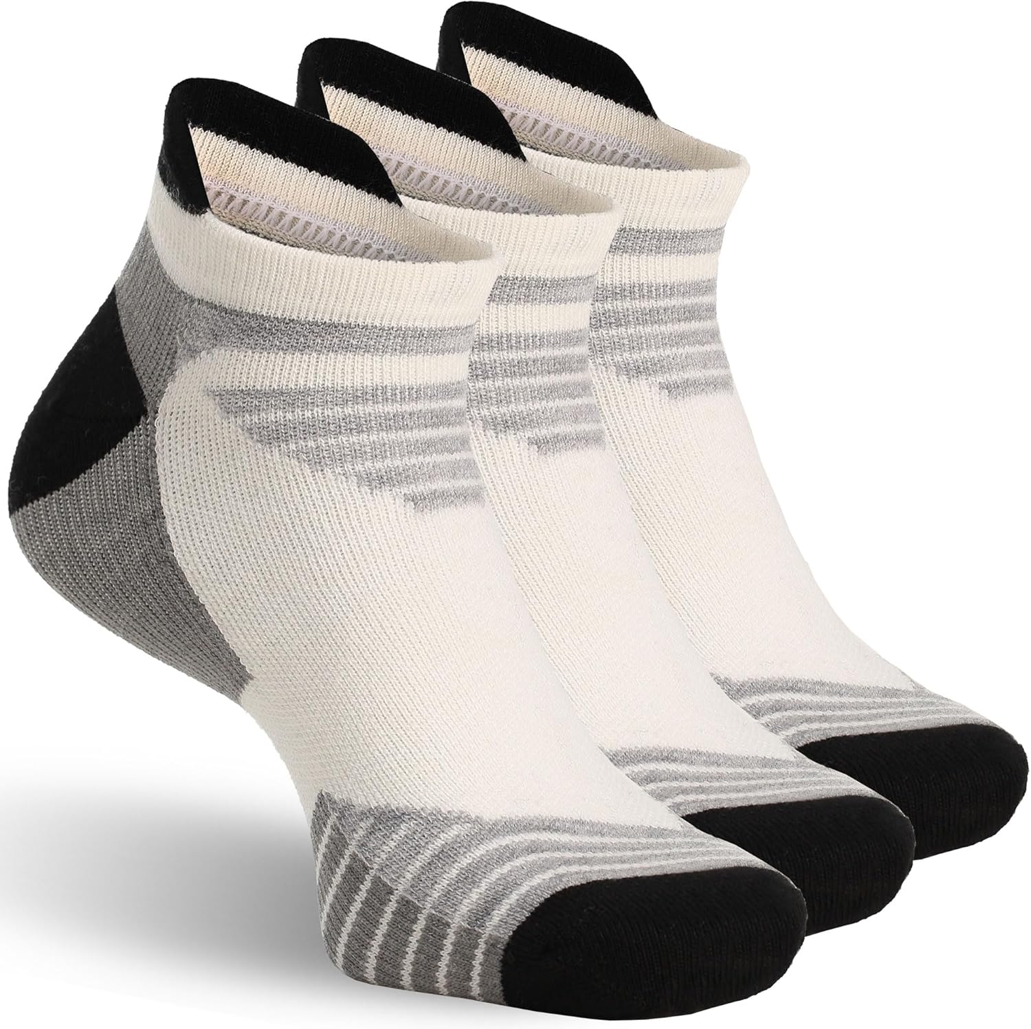 RZTT 3 Pairs Men's Ankle Socks - 90% Fine Merino Wool Anti-B deal at Amazon