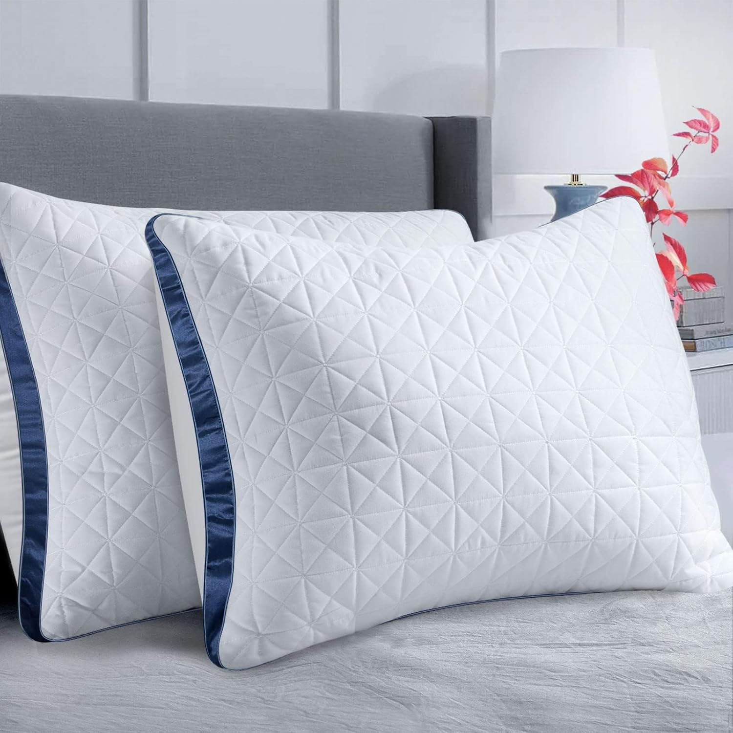 Slybear Pillows Standard Size Set of 2 Cooling Hotel Luxury  deal at Amazon