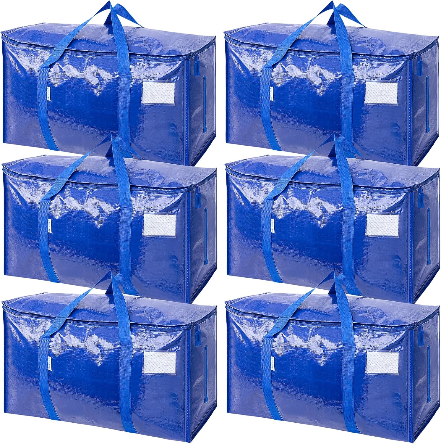 Extra Large Moving Storage Bags 6-Pack Only for $26.99 (25% Off)