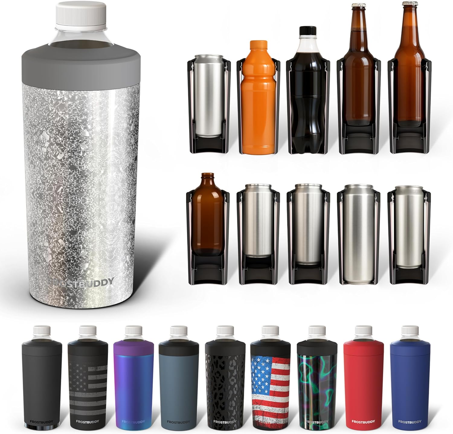 Universal Buddy XL Can Cooler by Frost Buddy - Fits 12-ounce deal at Amazon