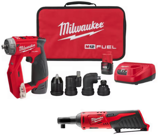 Home Depot Home Pick: Milwaukee M12 FUEL 12V Lithium-Ion Brushless Cordless for $219 (44% Off) at Home Depot