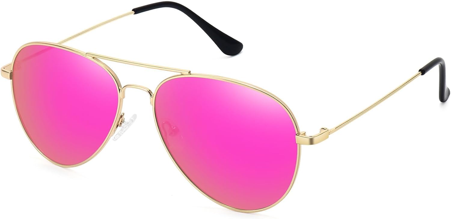 WOWSUN Classic Polarized Aviator Sunglasses for Women Men deal at Amazon