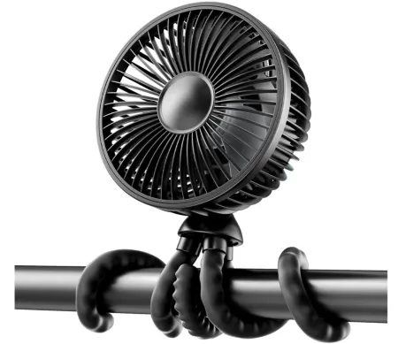 Gaiatop 4000mAh Wrap-Around Stroller Fan for $10 at Amazon