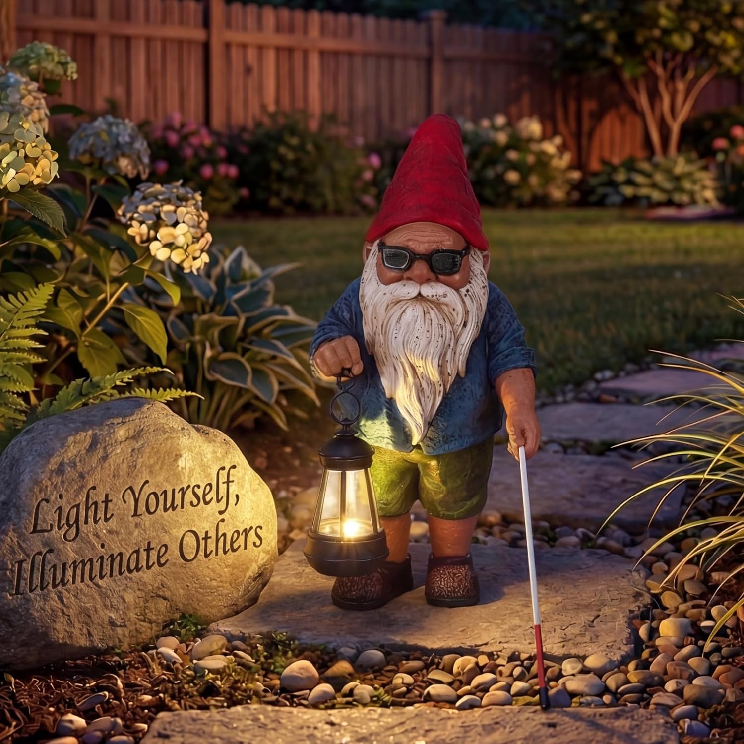 10.2 inches Garden Gnome Outdoor Statue Deal