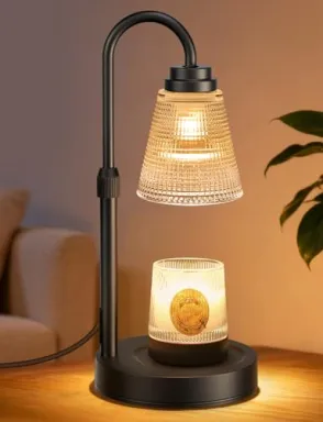 MRSZIRUI Candle Warmer Lamp w/ Timer for $8.49 at Amazon