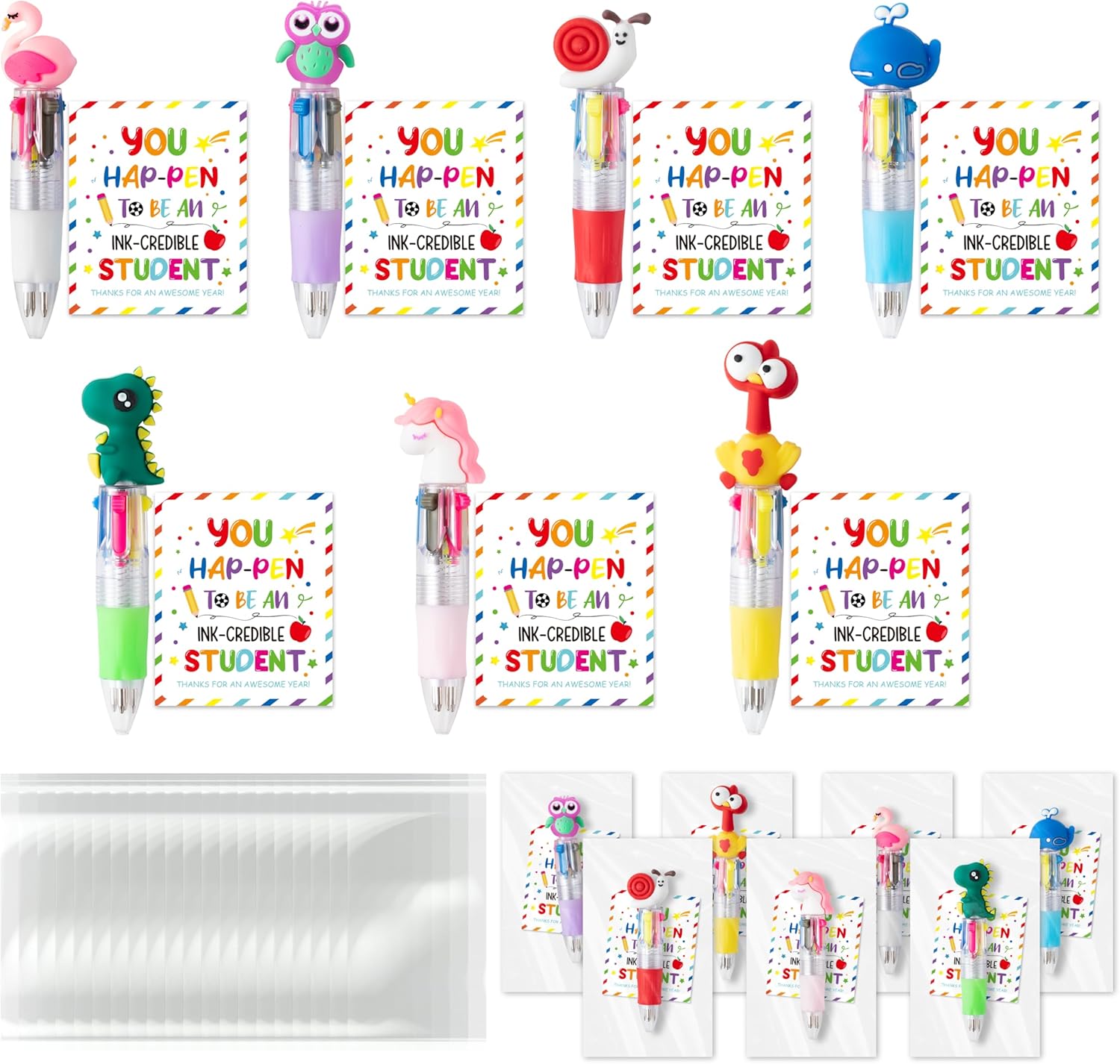 ANGOLIO 84Pcs End of Year Student Gift Includes Cute Cartoon deal at Amazon