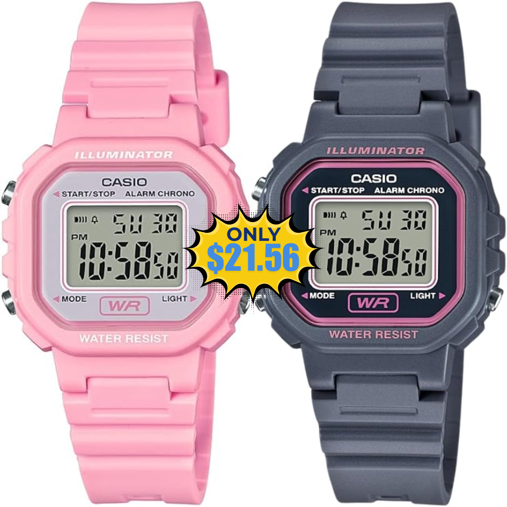Casio Women’s Digital Watch Deal: Save 20%