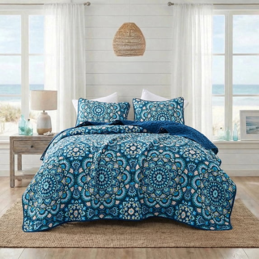 Walmart Daily Pick: Regency Heights King Reversible Quilt Se deal at Walmart