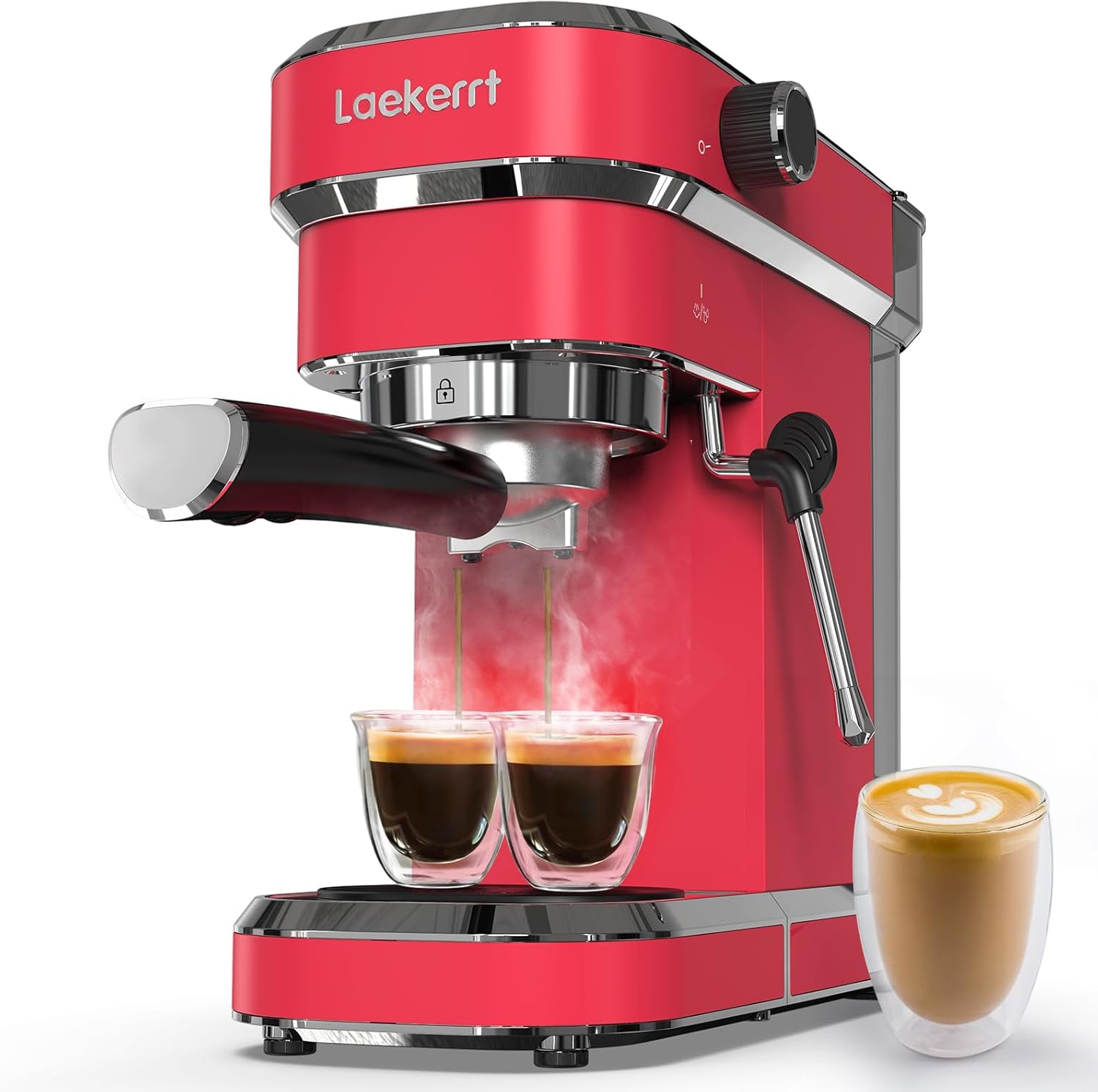 Espresso Machine 20 Bar, Professional Espresso Maker with Mi deal at Amazon