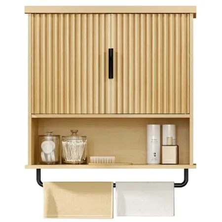 VASAGLE MAXE Wall-Mount Bathroom Cabinet deal at Amazon