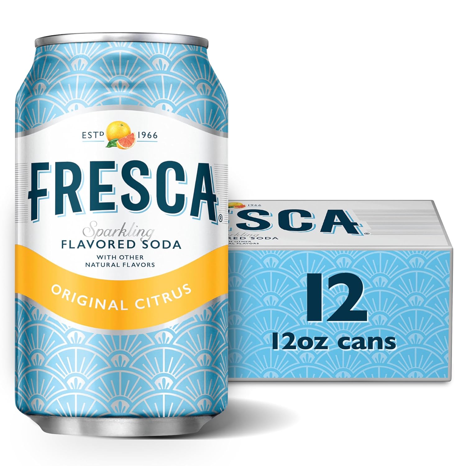 $4.88 Fresca Citrus Soda 12 Count Pack at Amazon deal at Amazon