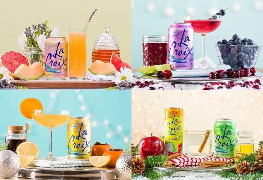8 Packs of LaCroix Sparkling Water Only