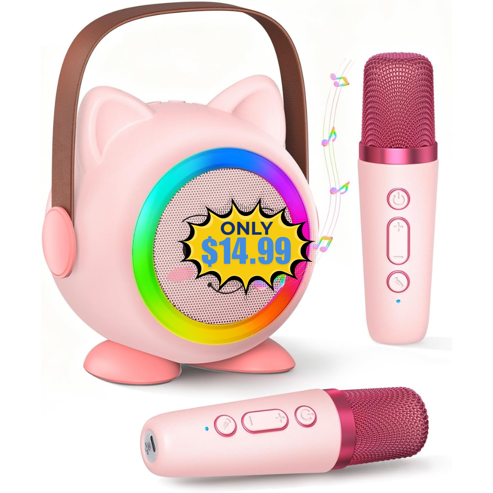 Mini Karaoke Machine Toy Deal: Save 14%