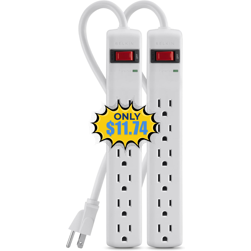 Belkin Power Strip Surge Protector Deal: Save 27%